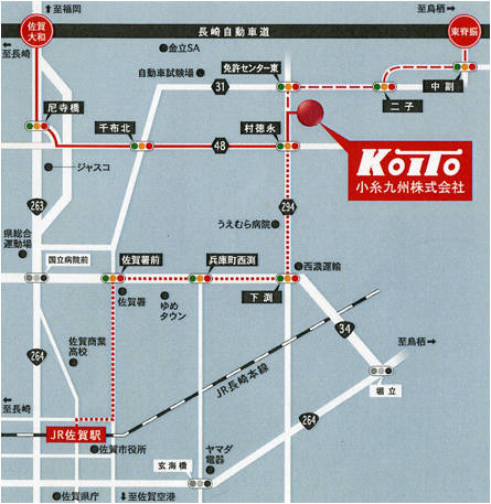【地図】〒849-0902 佐賀県佐賀市久保泉町大字上和泉1580番6